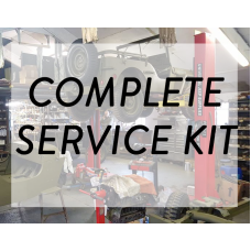 Ford GPW Willys MB Complete Service Kit (rotor arm, condenser, points, spark plugs, oil filter, distributor cap)