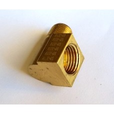 90 degree fuel union