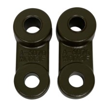 Torque Reaction Spring Shackle Set For Willys MB Slat & MB GPW Hotchkiss WO-A6071 WO-A6068